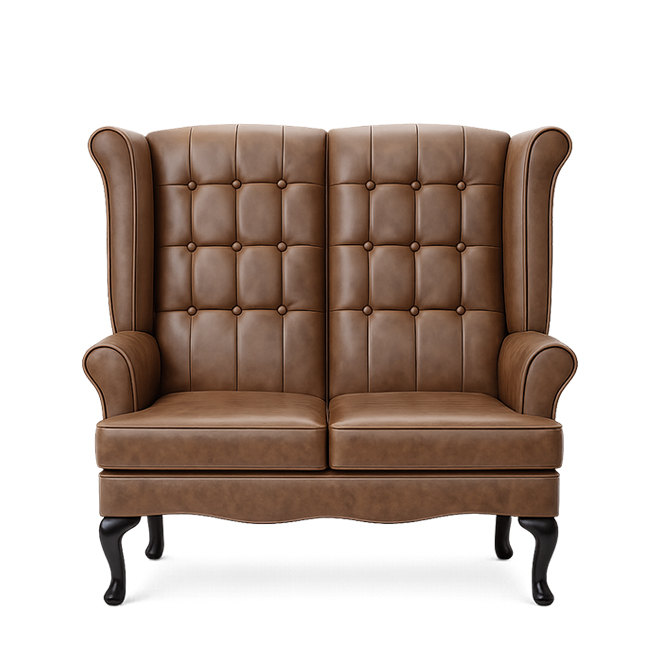 Chichester Two Seater Wing Back Sofa