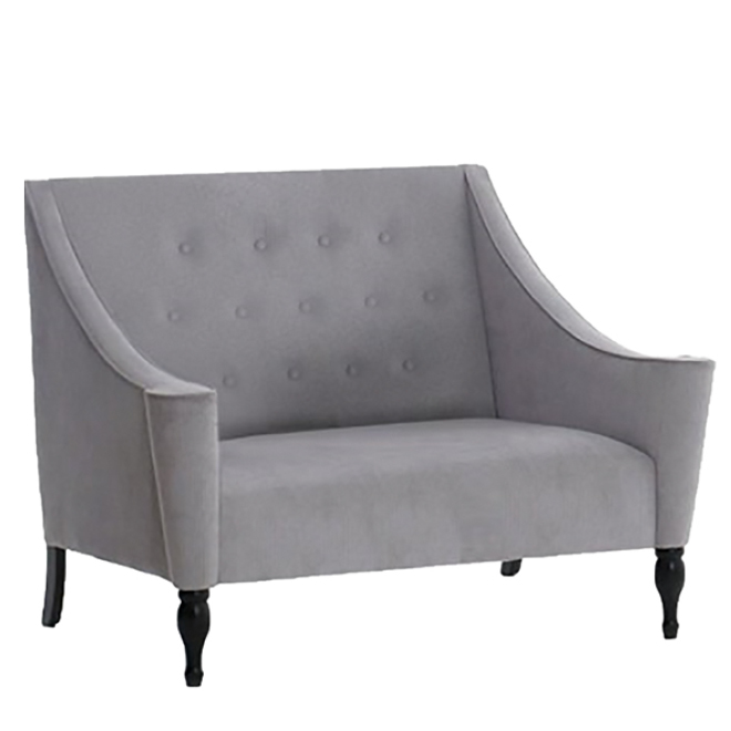 Wentworth two seater high back, fixed cushion