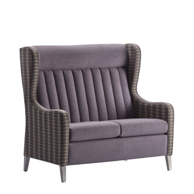 Villena Wing Back Two Seater Sofa