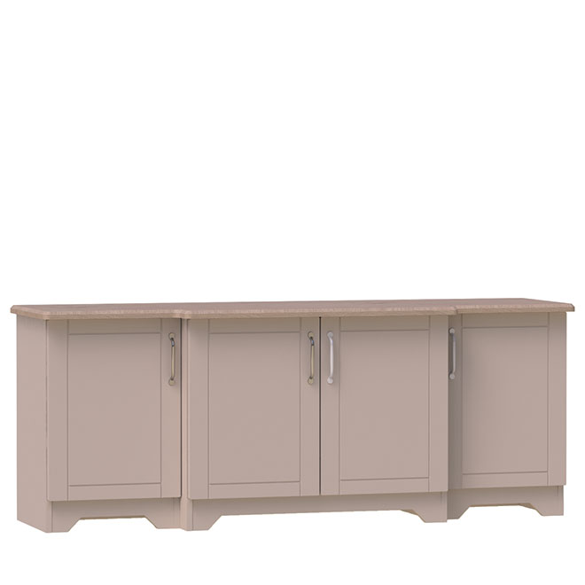 Alnwick Low Sideboard - Four Door