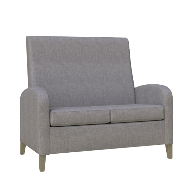 Modena Two Seater High Back Sofa